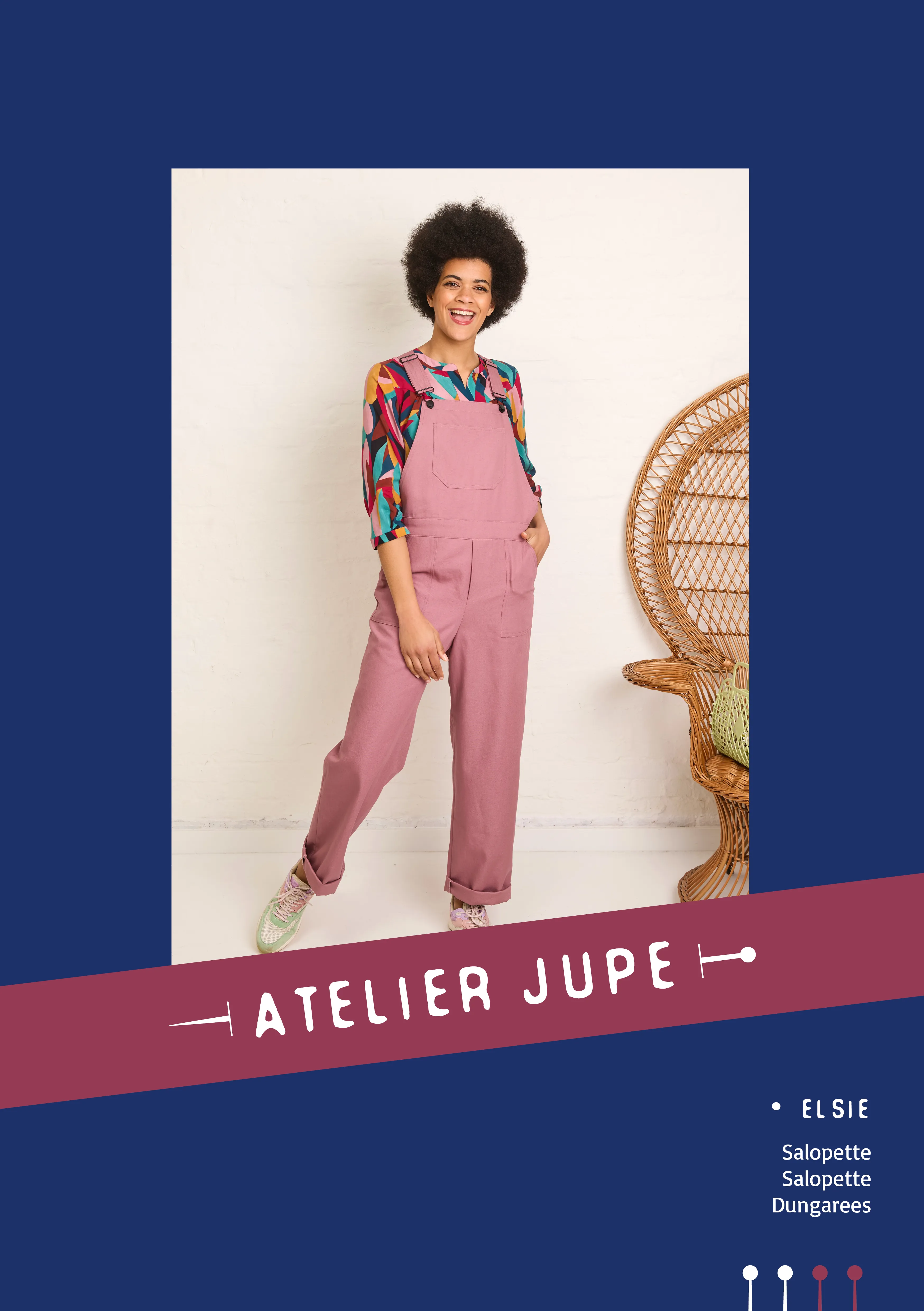 Patroon salopette "Elsie" van Atelier Jupe